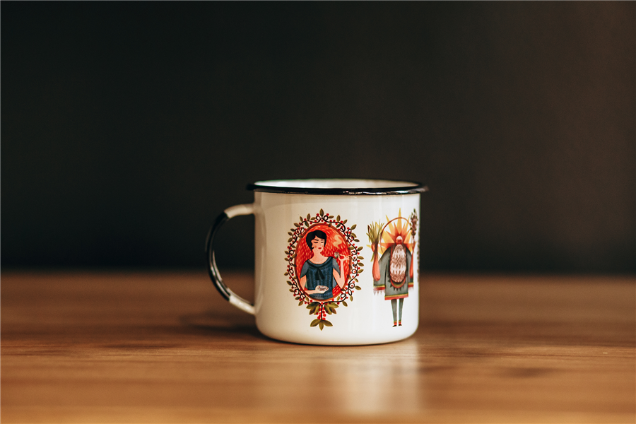 CANECA ESMALTADA MITOS