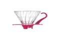 FILTRO PERMANENTE HARIO V60 N° 2 VIDRO PINK